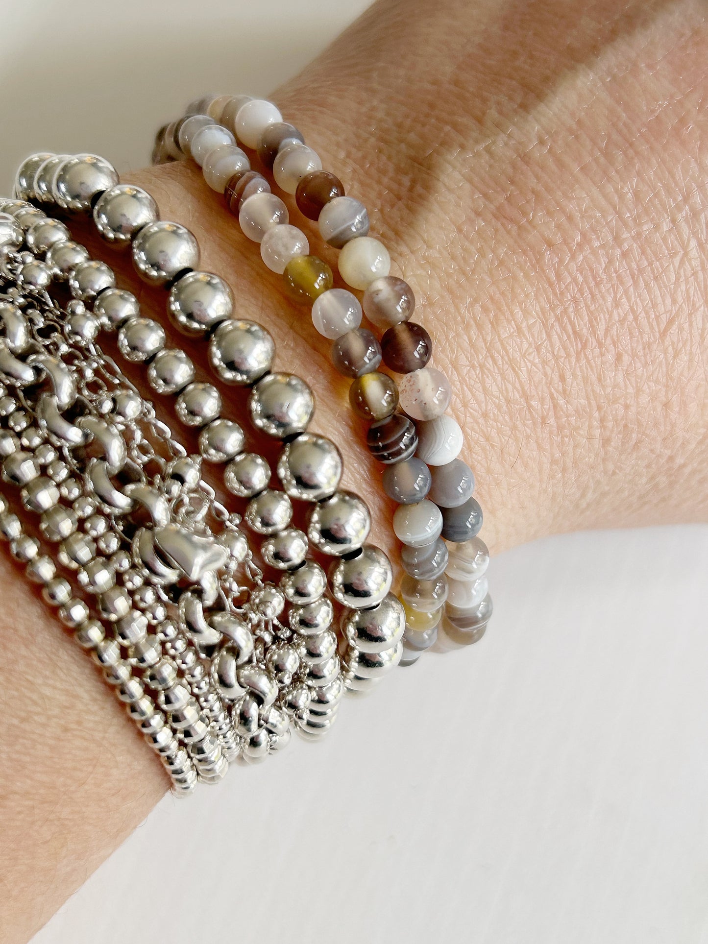 Botswana Achat Armband