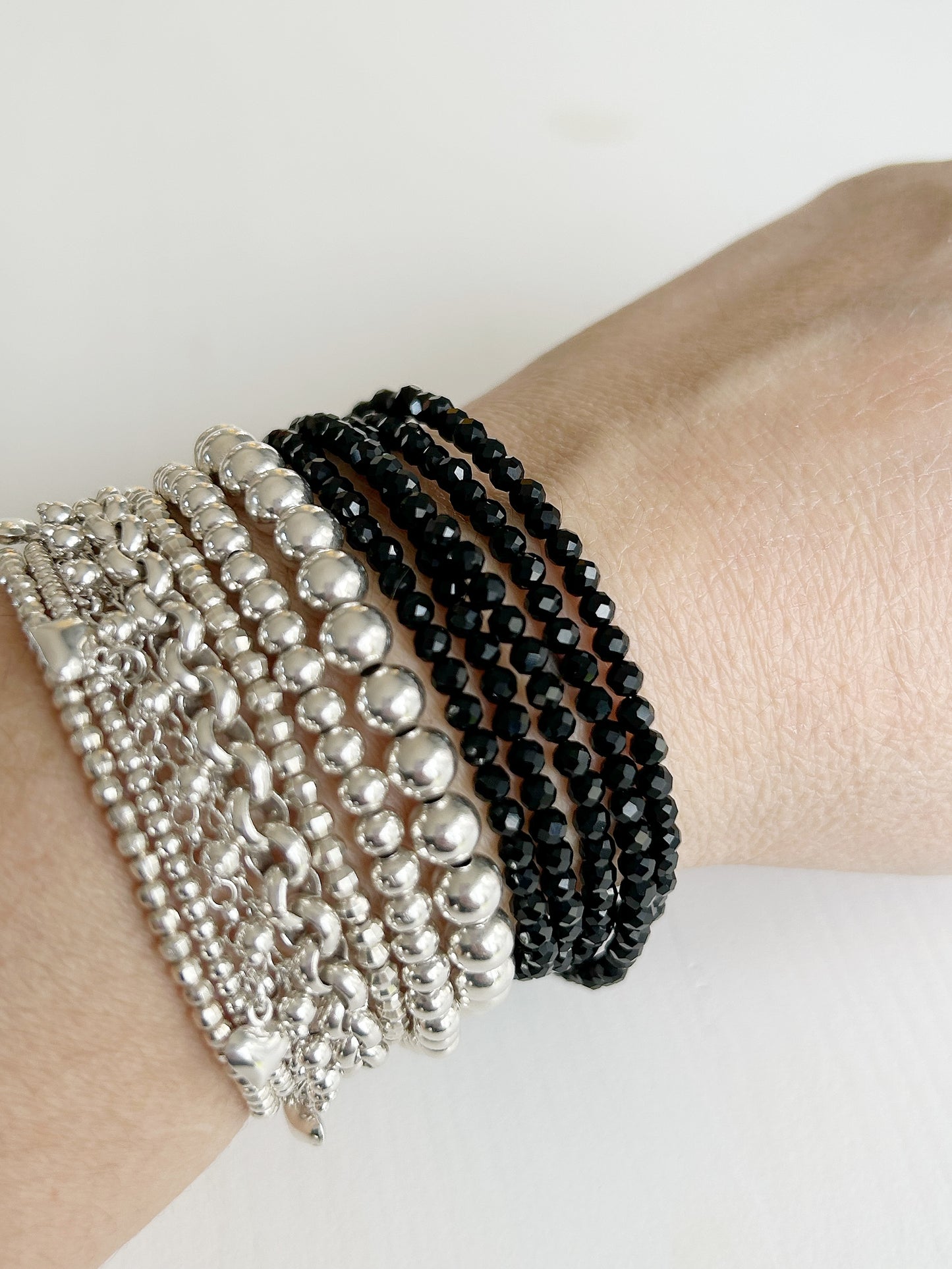 Halskette oder Armband Onyx mit Anhänger