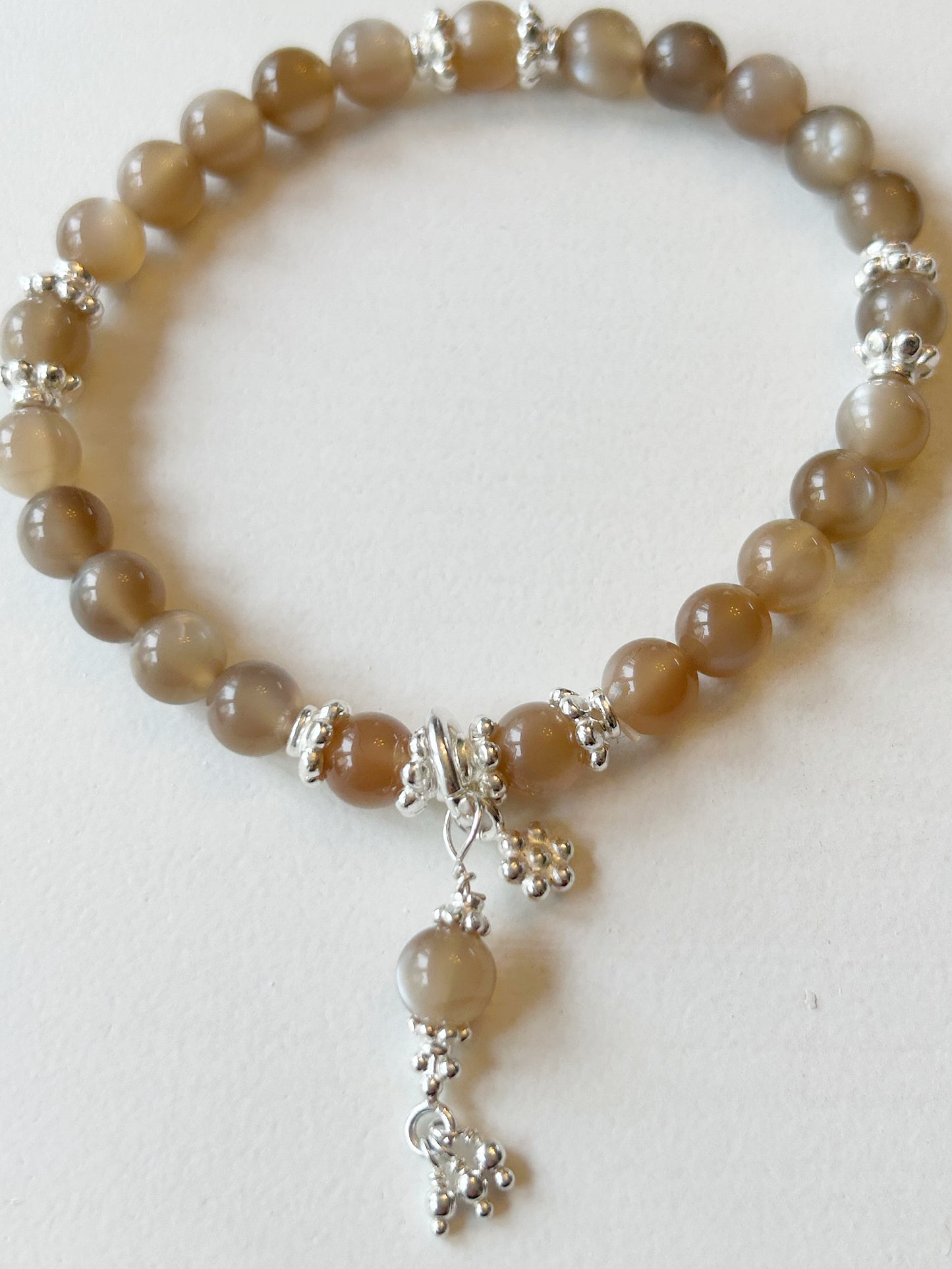 Armband Stern Mondstein