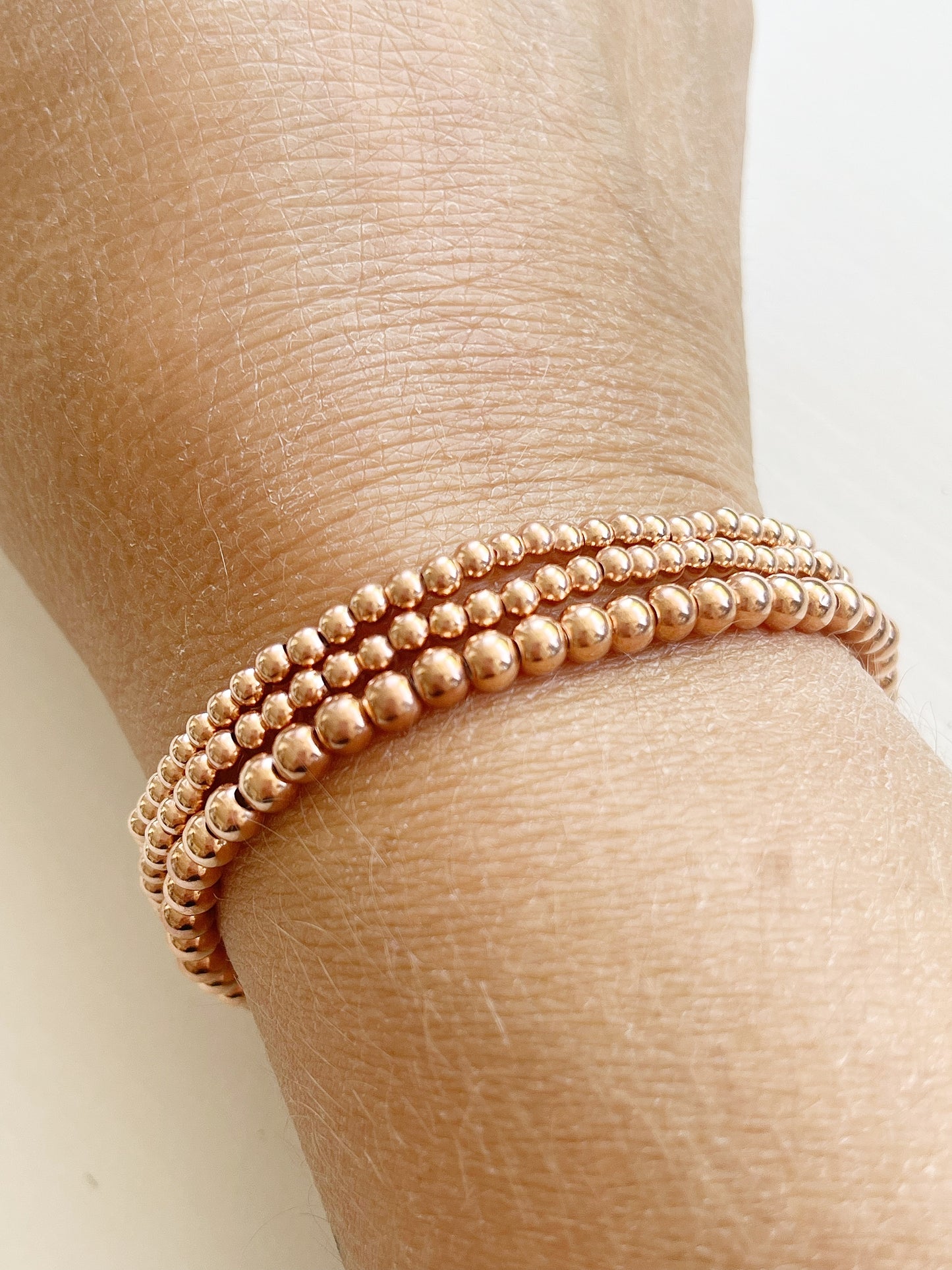 Armband Rosé-Gold 3mm