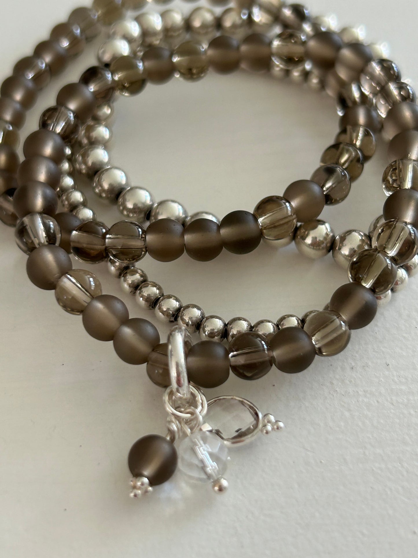 Armband Rauchquarz mit Anhänger