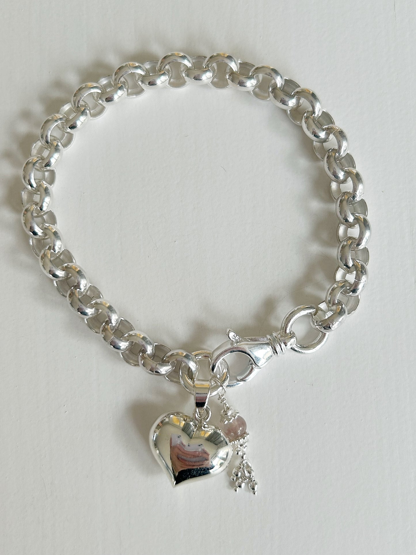 Armkette mit Herz-Anhänger