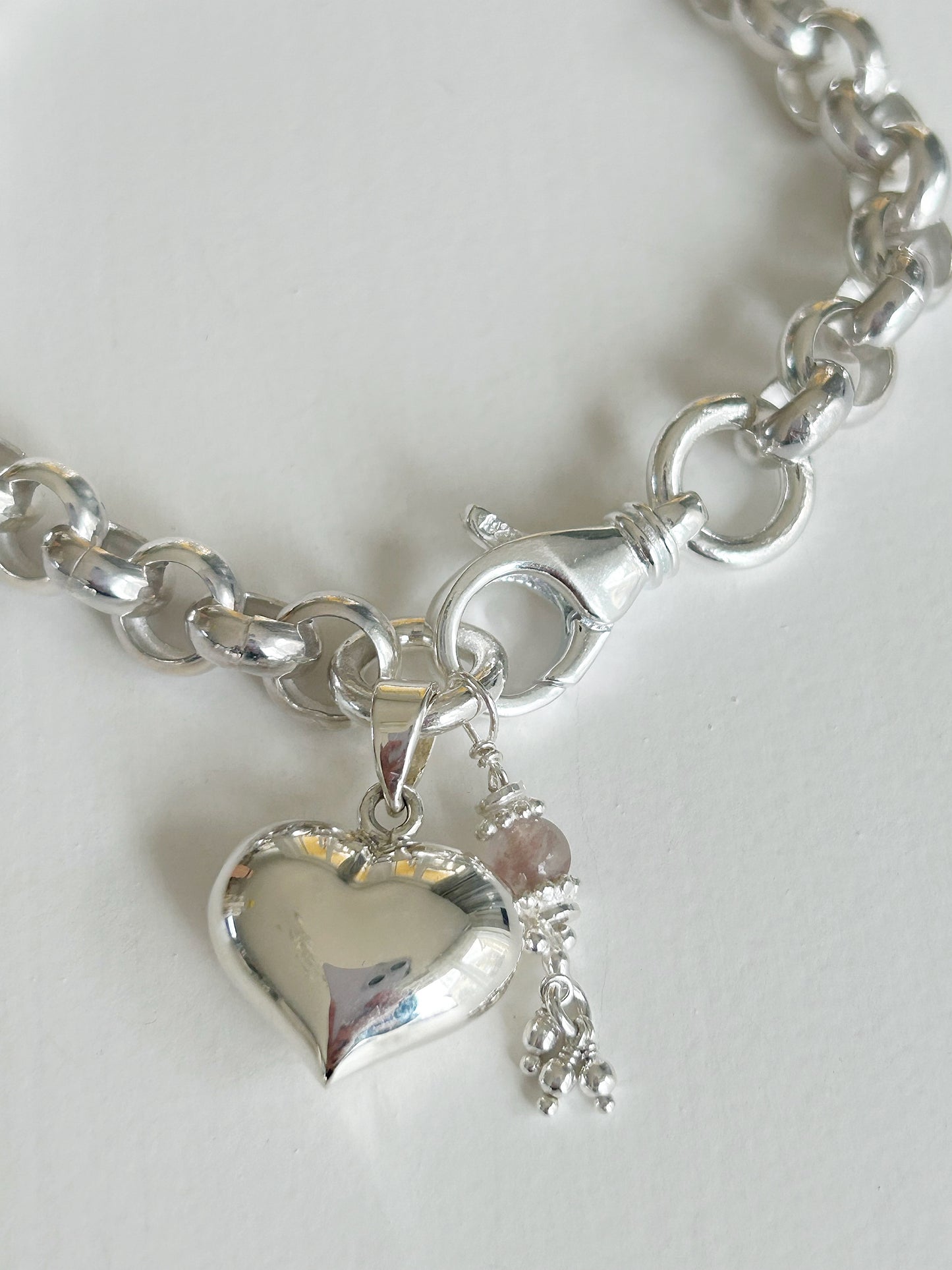 Armkette mit Herz-Anhänger