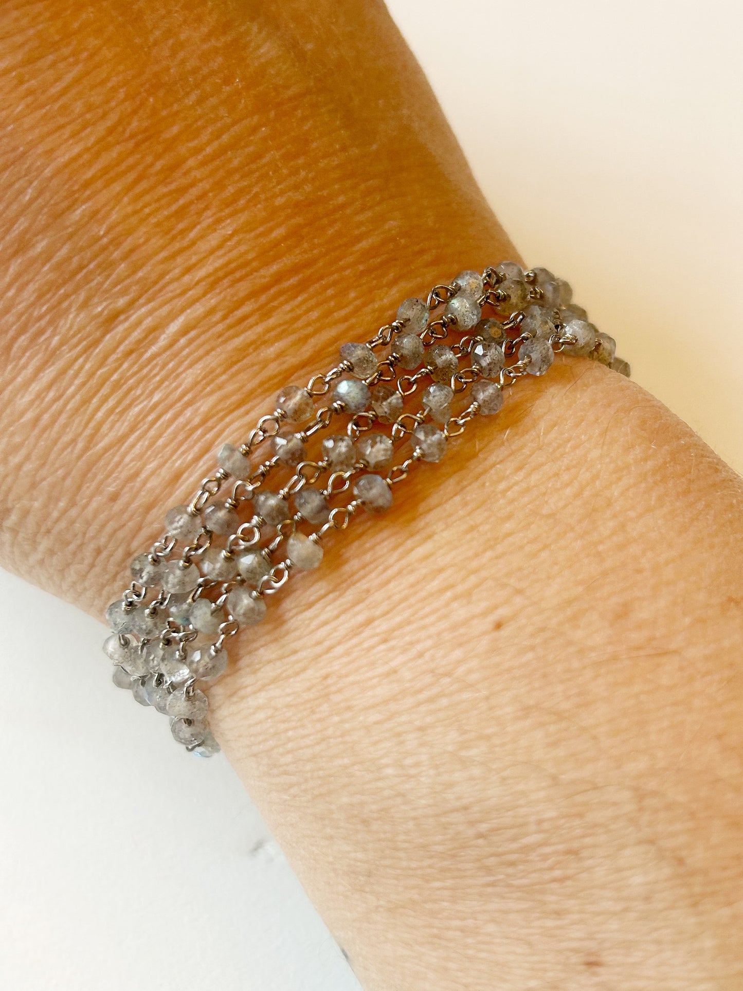 Halskette Labradorit