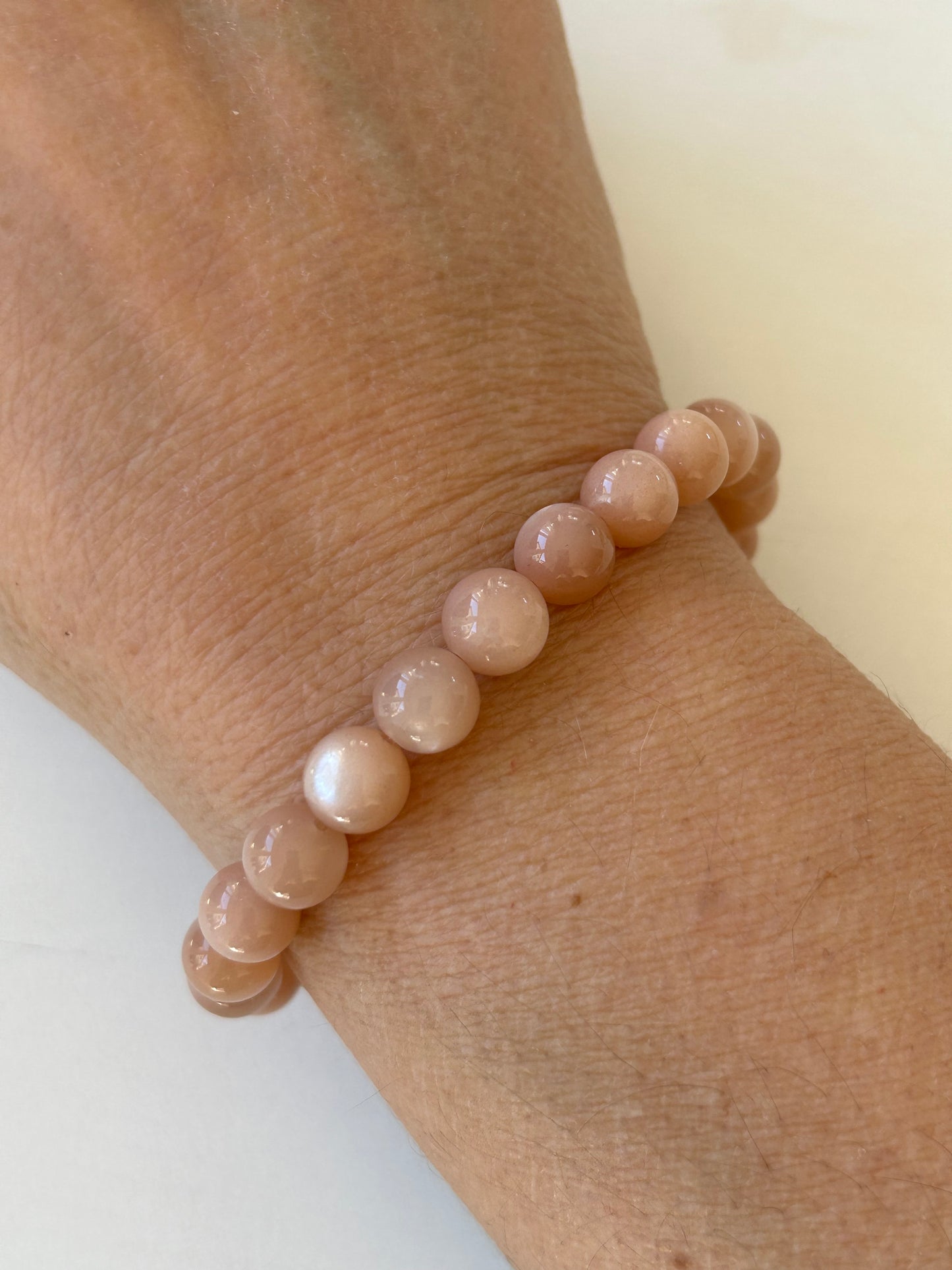 Armband Mondstein Peach