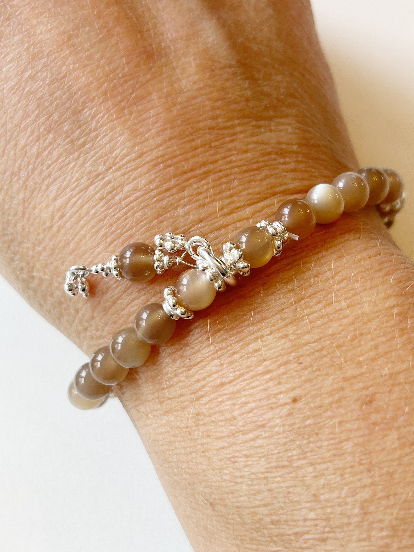 Armband Stern Mondstein