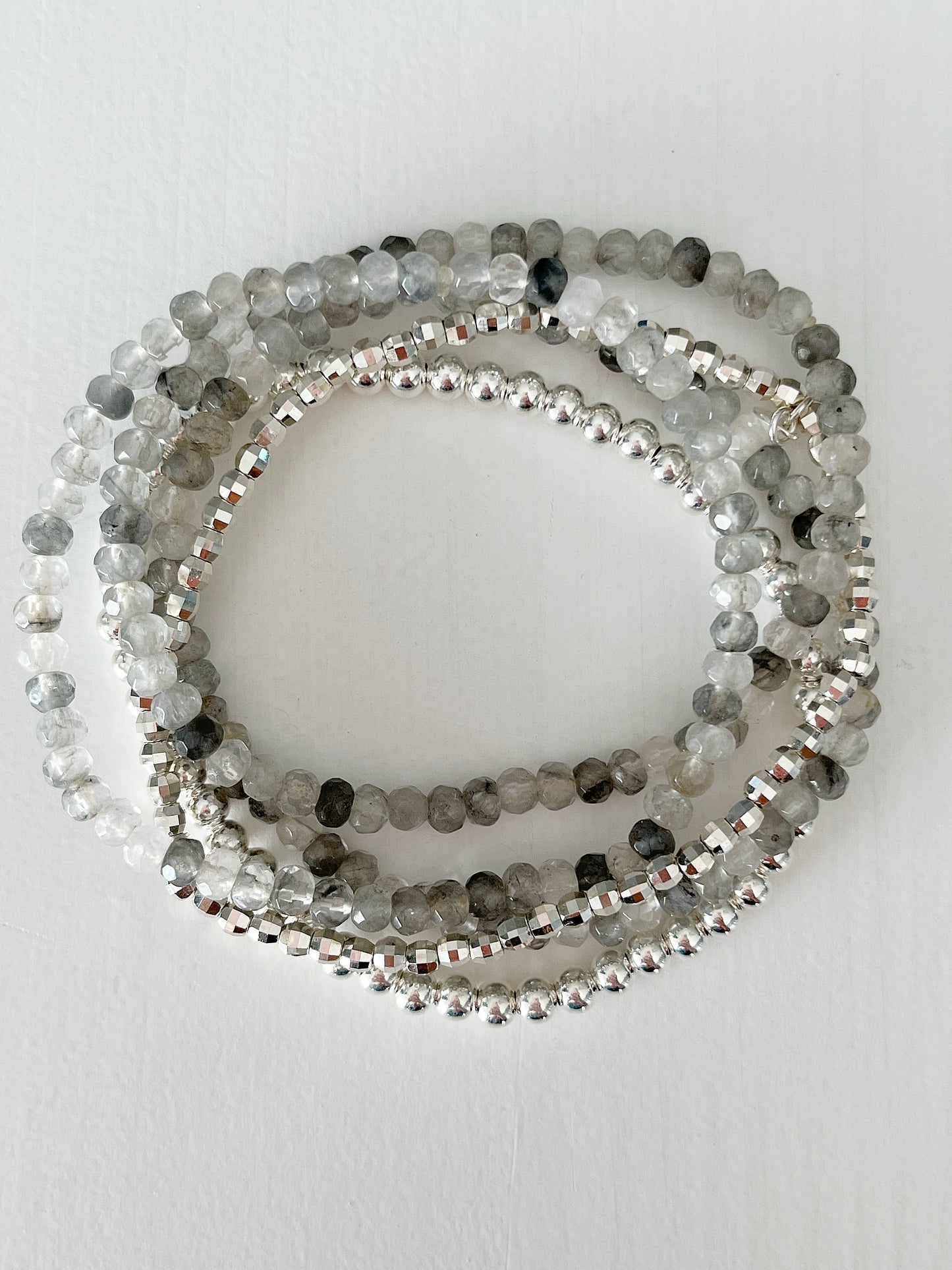 Armband grauer Rauchquarz